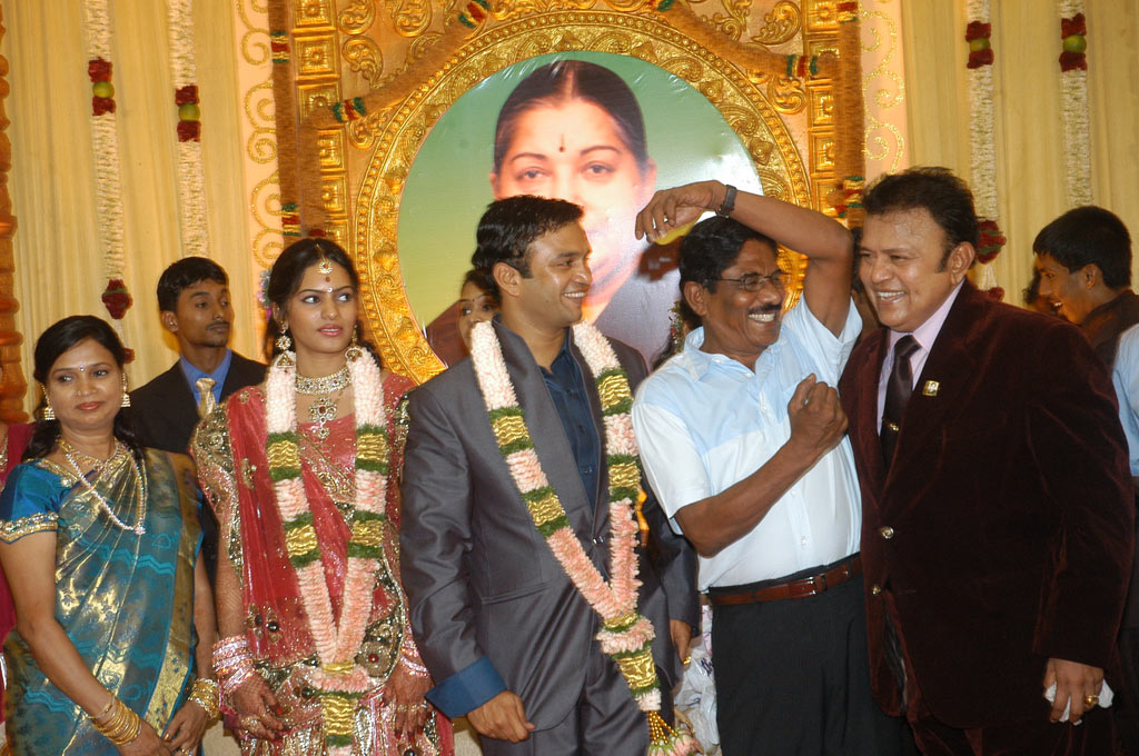 Actor Radharavi son wedding reception stills | Picture 40937